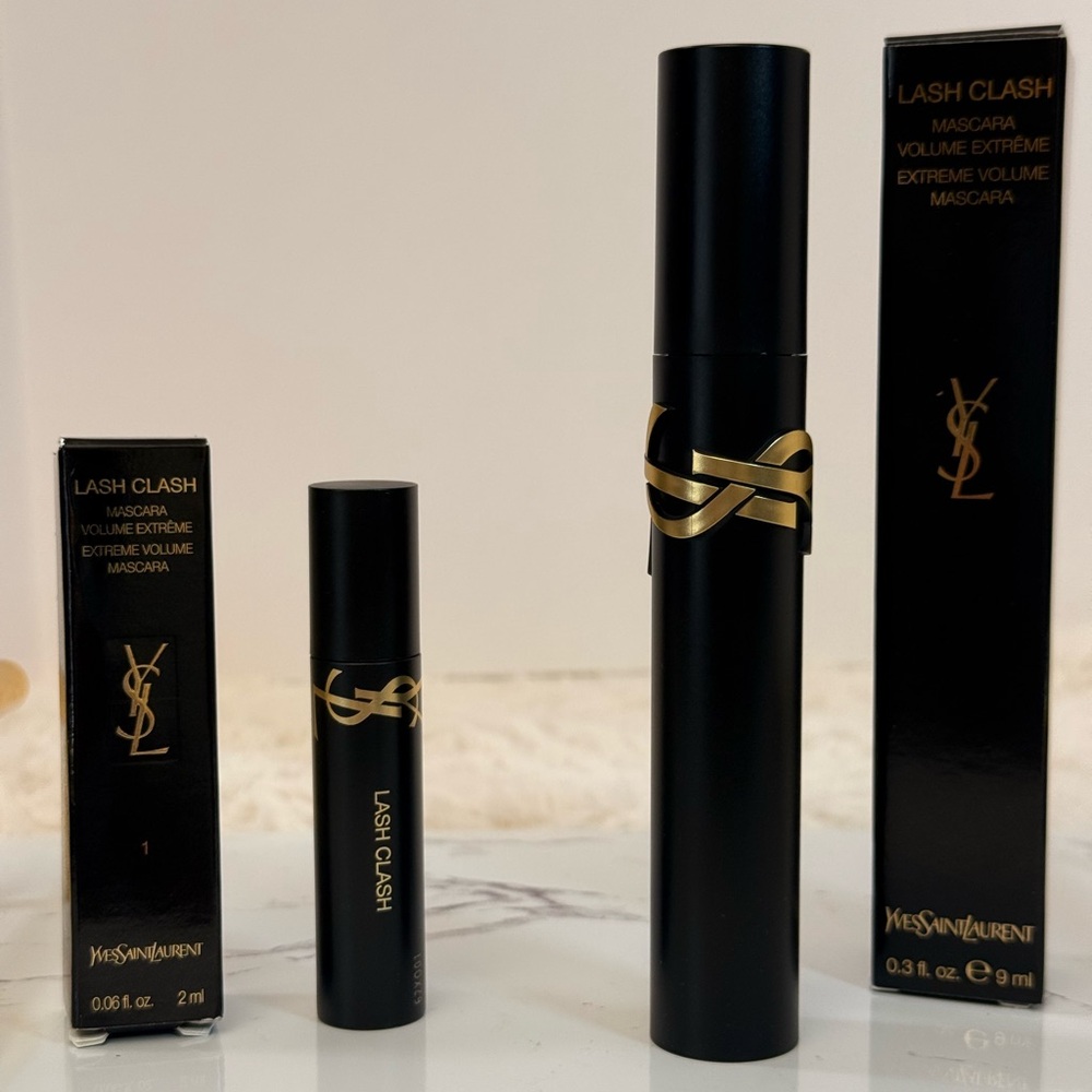 ❌❌❌SOLD ❌❌❌Yves Saint Laurent Lash Clash Mascara Bundle: Full size & Mini